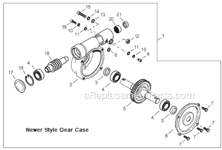 Page O Diagram and Parts List for  Shindaiwa Power Broom