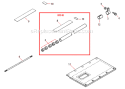 Part Location Diagram of 90010505012 Echo Trimmer Hex Bolt