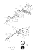 Part Location Diagram of 90050200008 Echo Nut 8