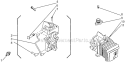 Part Location Diagram of A120000540 Shindaiwa Crankcase Assembly