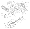 Part Location Diagram of C310000080 Shindaiwa Chain Catcher