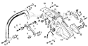 Page D Diagram and Parts List for  Shindaiwa Chainsaw