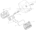 Part Location Diagram of A235000300 Shindaiwa Knob