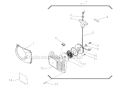 Part Location Diagram of A051002100 Shindaiwa Starter Assy