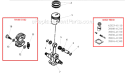 Page C Diagram and Parts List for  Shindaiwa Multi-Tool