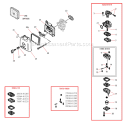 Page F Diagram and Parts List for  Shindaiwa Multi-Tool