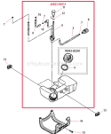 Part Location Diagram of V471002611 Shindaiwa Fuel Tube