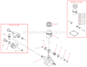 Page D Diagram and Parts List for  Shindaiwa Brush Cutter
