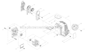 Page B Diagram and Parts List for  Shindaiwa Leaf Blower / Vacuum