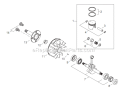 Page C Diagram and Parts List for T16011001001 - T16011999999 Shindaiwa Water Pump