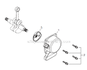 Page G Diagram and Parts List for T16011001001 - T16011999999 Shindaiwa Water Pump