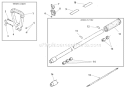 Page G Diagram and Parts List for  Shindaiwa Power Broom