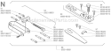 Page N Diagram and Parts List for  Shindaiwa Trimmer