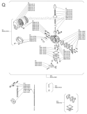 Page Q Diagram and Parts List for  Shindaiwa Trimmer