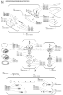 Page N Diagram and Parts List for  Shindaiwa Trimmer
