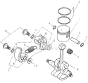 Page C Diagram and Parts List for  Shindaiwa Trimmer