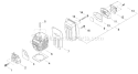 Page A Diagram and Parts List for  Shindaiwa Trimmer