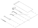 Page K Diagram and Parts List for  Shindaiwa Trimmer