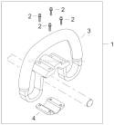 Page M Diagram and Parts List for T242 EVC Shindaiwa Trimmer