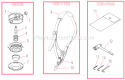 Accessories Diagram and Parts List for  Shindaiwa Trimmer