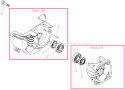 Crankcase Diagram and Parts List for  Shindaiwa Trimmer