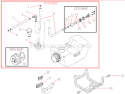 Fuel Tank Diagram and Parts List for  Shindaiwa Trimmer