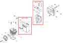 Page A Diagram and Parts List for  Shindaiwa Trimmer