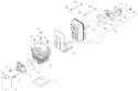 Page A Diagram and Parts List for  Shindaiwa Trimmer