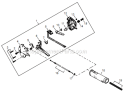 Page M Diagram and Parts List for T14712001001 - T14712999999 Shindaiwa Trimmer