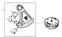 Page O Diagram and Parts List for T14712001001 - T14712999999 Shindaiwa Trimmer