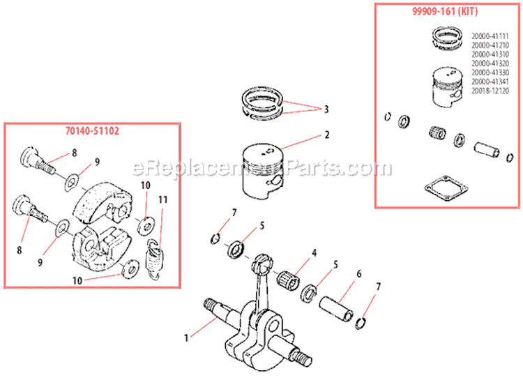 Page D Diagram and Parts List for  Shindaiwa Trimmer