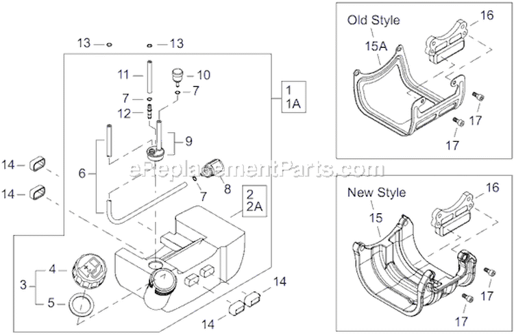 Page I Diagram and Parts List for  Shindaiwa Trimmer