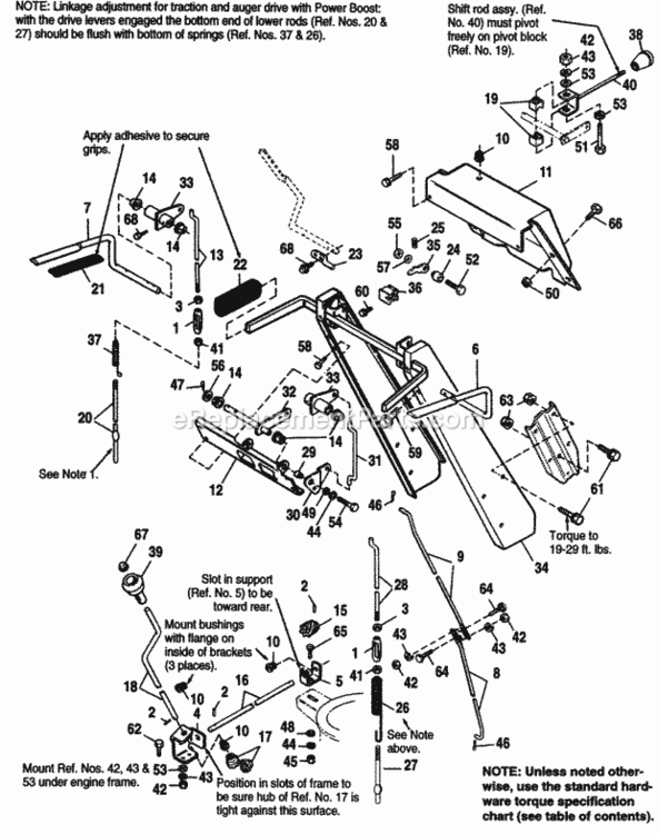 Tires_And_Wheels Diagram and Parts List for  Simplicity Snow Blower