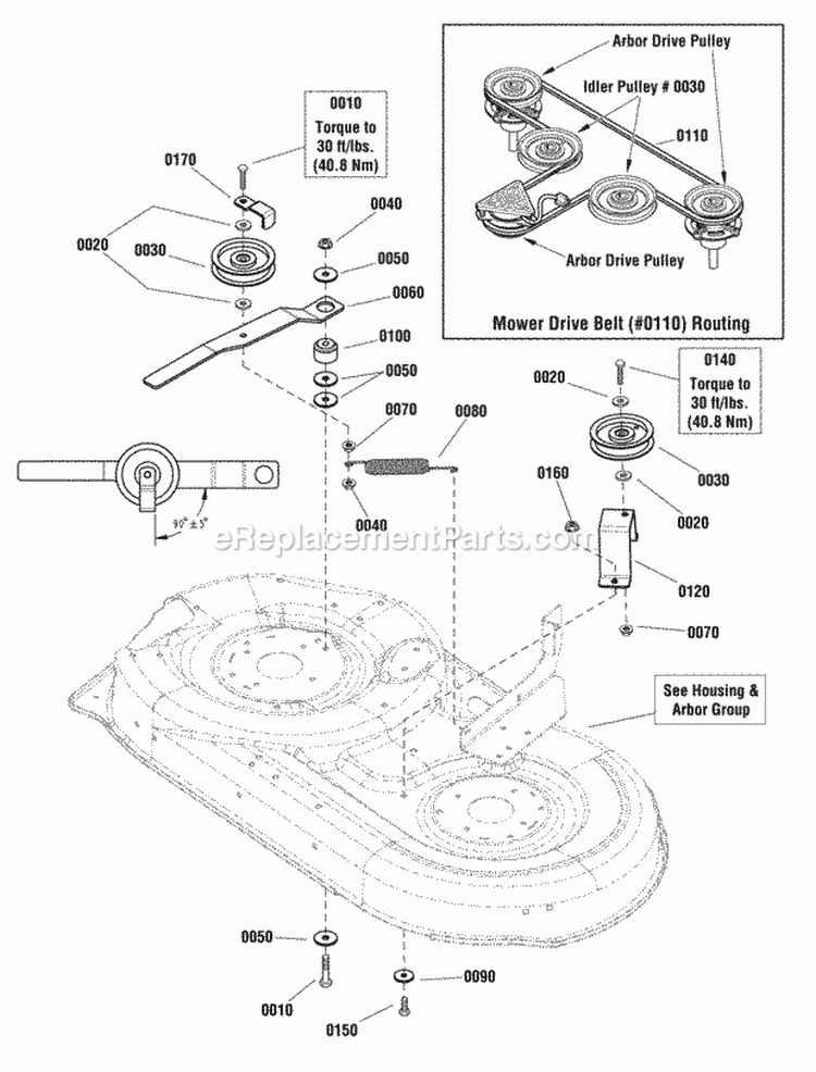 42 Mower Deck - Clutch Group (2988797) Diagram and Parts List for  Simplicity Lawn Tractor