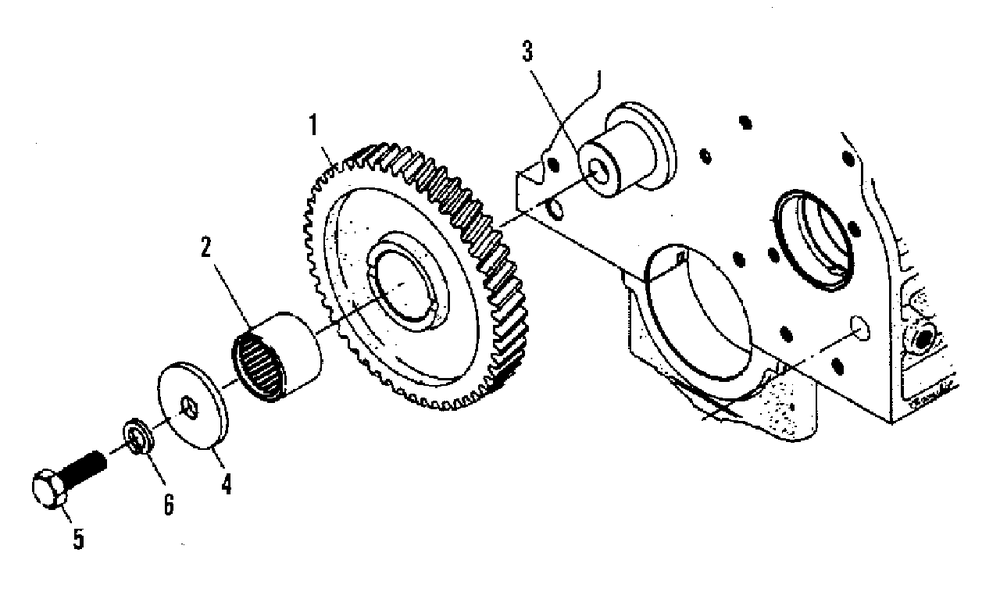 Idler Gear Group (3486i10) Diagram and Parts List for 2097151 Simplicity Lawn Tractor