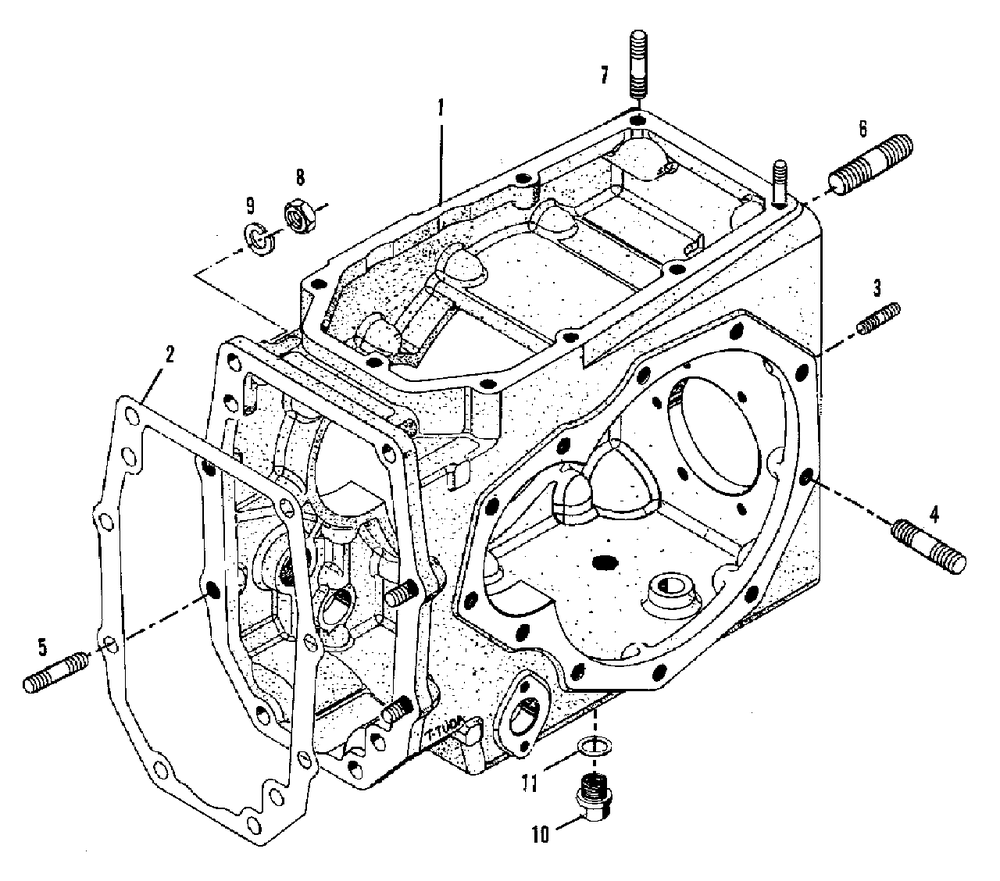 Housing - Differential And Final Drive Group (3486i52) Diagram and Parts List for 2097151 Simplicity Lawn Tractor