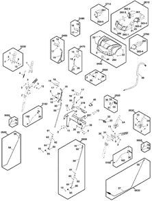 Controls Group Diagram and Parts List for 1696819-00 Simplicity Snow Blower