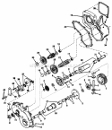 Peerless Gear Reduction  Differential Model 1326 Diagram and Parts List for  Simplicity Lawn Tractor