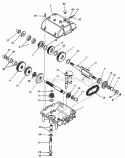 Part Location Diagram of 784270 Simplicity Rod & Fork Assembly., Shift