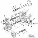 Part Location Diagram of 1707871SM Simplicity Housing, Transaxle, Left
