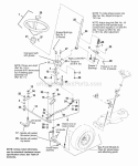 Part Location Diagram of 1720122SM Simplicity Shaft Assembly., Steering