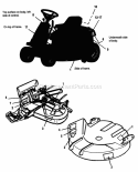 Decals-Simplicity Diagram and Parts List for  Simplicity Lawn Tractor