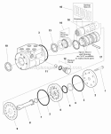Hydraulic Steering Unit - Service Parts (1716257) Diagram and Parts List for  Simplicity Lawn Tractor