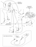 Hydraulic Group Diagram and Parts List for  Simplicity Lawn Tractor