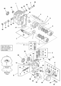 Hydrostatic Pump - Service Parts Diagram and Parts List for  Simplicity Lawn Tractor