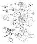 Engine Pulleys  Frame Group - 8Hp Briggs  Stratton (070Epi8B) Diagram and Parts List for  Simplicity Snow Blower