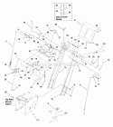 Handles  Controls Group (2987385) Diagram and Parts List for  Simplicity Snow Blower