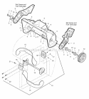 Auger And Housing Diagram and Parts List for  Simplicity Snow Blower