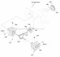 Auger Drive Group (2989653) Diagram and Parts List for  Simplicity Snow Blower