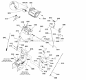 Handles  Controls Group (2989674) Diagram and Parts List for  Simplicity Snow Blower